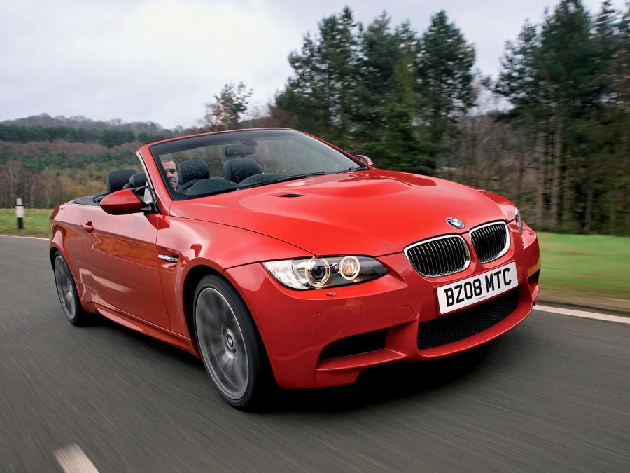  BMW M3 Convertible 2008 года  (UK) (фото 8 из 16)